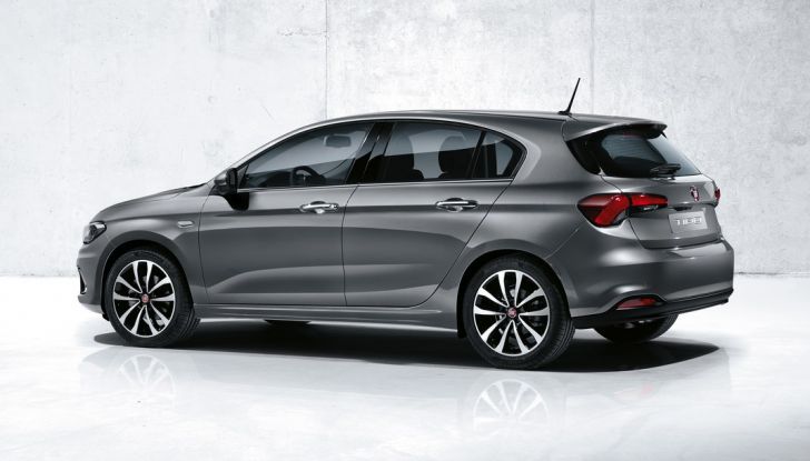 Nuova Fiat Tipo SW, profilo.