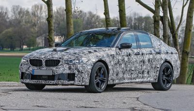 Nuova BMW Serie 5 2017: presente anche BMW M5, le prime foto