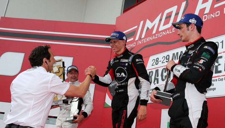 Carrera Cup Italia: Una vittoria a testa per Ledogar e Drudi nelle prime due gare di Imola - Foto 9 di 9