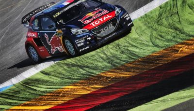 Weekend difficile per la 208 WRX  e Loeb