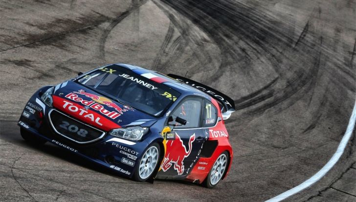 Mondiale Rallycross, podio Peugeot - Foto 3 di 7
