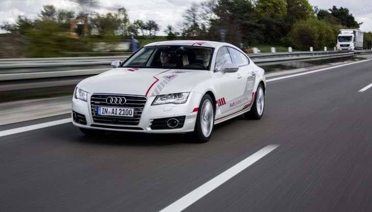 A7 audi evoluzione guida pilotata