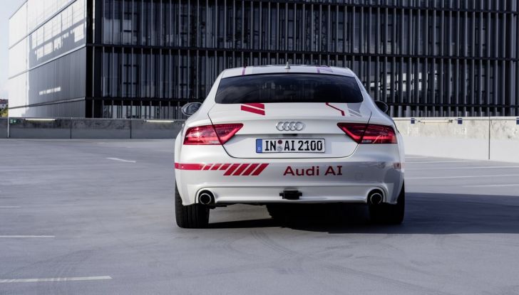 Audi A7 guida pilotata Jack