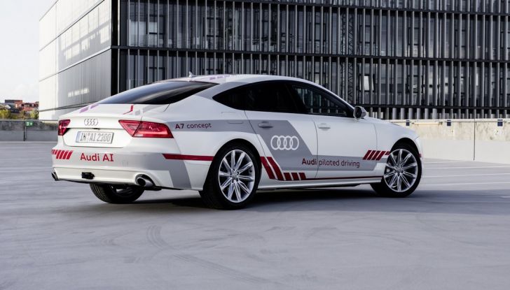 Audi A7 guida pilotata