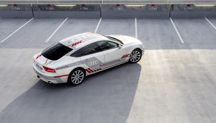 Audi A7 guida pilotata