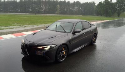 Alfa Romeo Giulia Quadrifoglio 510 CV provata in pista