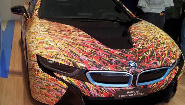 BMW i8 Futurism Edition con livrea firmata Garage Italia Customs (7)