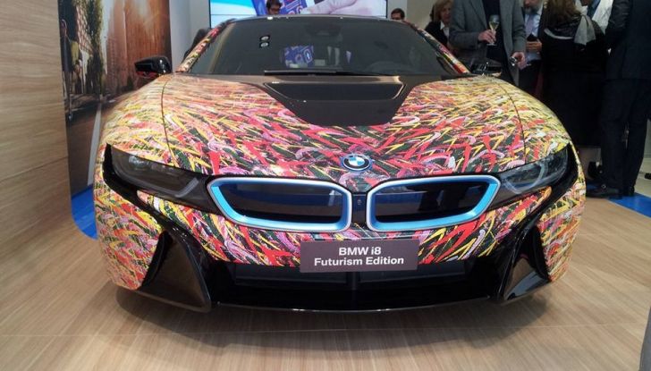 BMW i8 Futurism Edition con livrea firmata Garage Italia Customs (9)