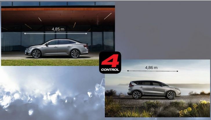 Renault 4Control, il Test Drive: Talisman ed Espace a quattro ruote sterzanti - Foto 7 di 12