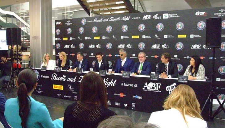 Bocelli and Zanetti Night presentazione
