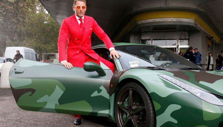 Ferrari 458 Camouflage creazioni Lapo Elkann