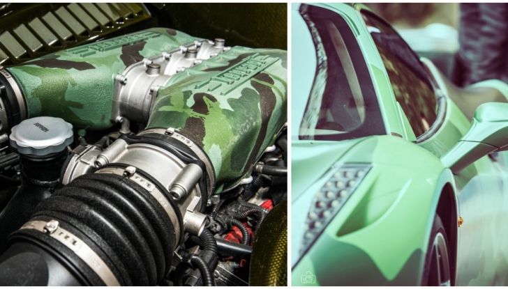 Ferrari 458 Italia Camouflage allasta