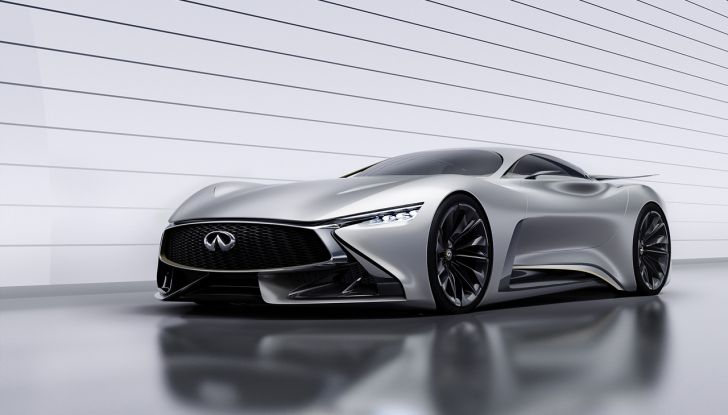 Infiniti Concept Vision GT: esposta alla presentazione di Gran Turismo Sport GT - Foto 2 di 9