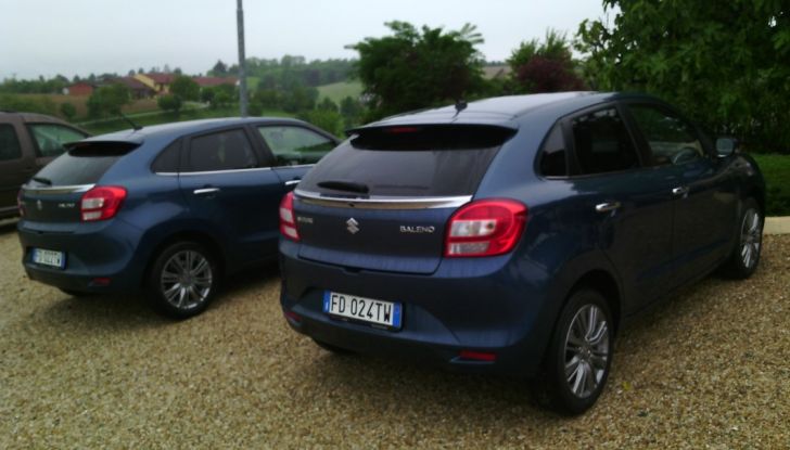 Nuova Suzuki Baleno S prova su strada