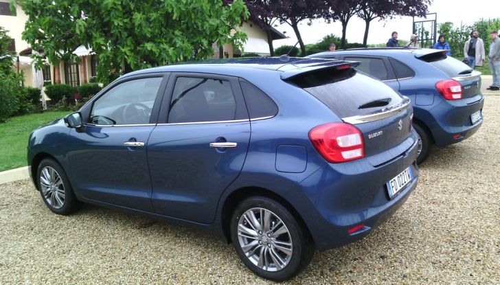 Nuova Suzuki Baleno S fianco