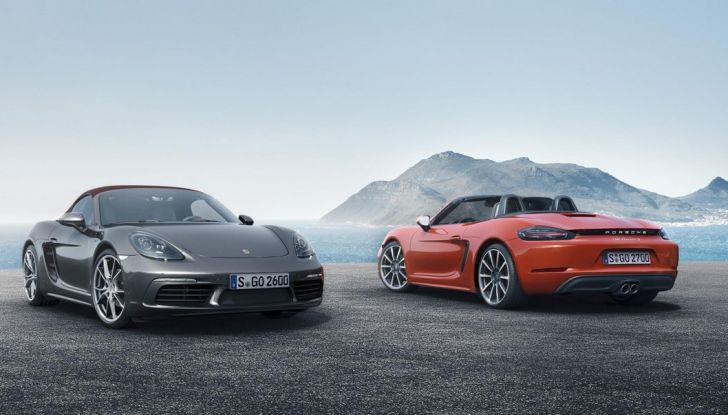 Porsche 718 Boxster, presentata la nuova roadster - Foto 5 di 14