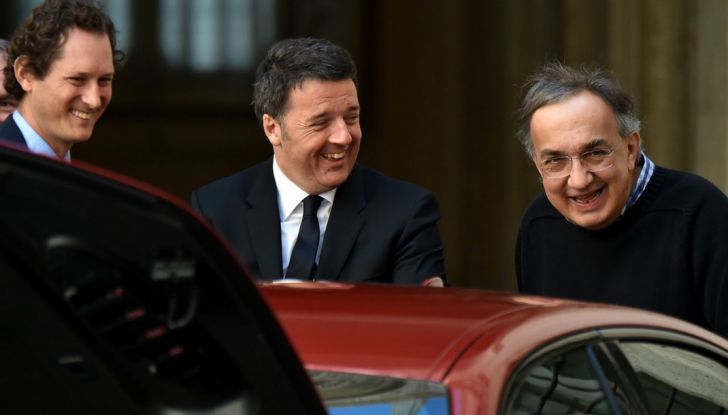 Alfa Romeo Giulia, per Renzi un messaggio di ripartenza dell’Italian Style - Foto 8 di 14