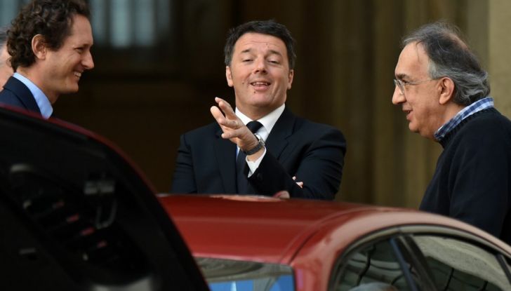 Alfa Romeo Giulia, per Renzi un messaggio di ripartenza dell’Italian Style - Foto 10 di 14