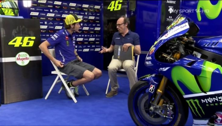 Valentino Rossi, l’intervista di Guido Meda al Mugello 2016 per Sky - Foto 1 di 22