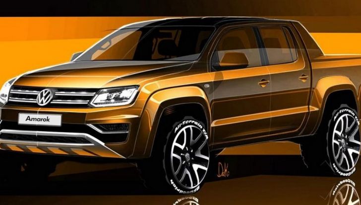 Volkswagen Amarok bozzetto