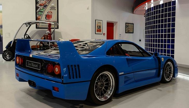 1992 ferrari f40 blue 7