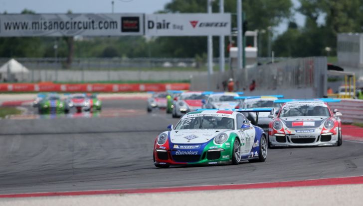 Due vittorie per Mattia Drudi nella gare sprint di Misano della Carrera Cup Italia - Foto 6 di 9