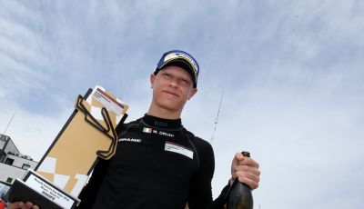 Due vittorie per Mattia Drudi nella gare sprint di Misano della Carrera Cup Italia
