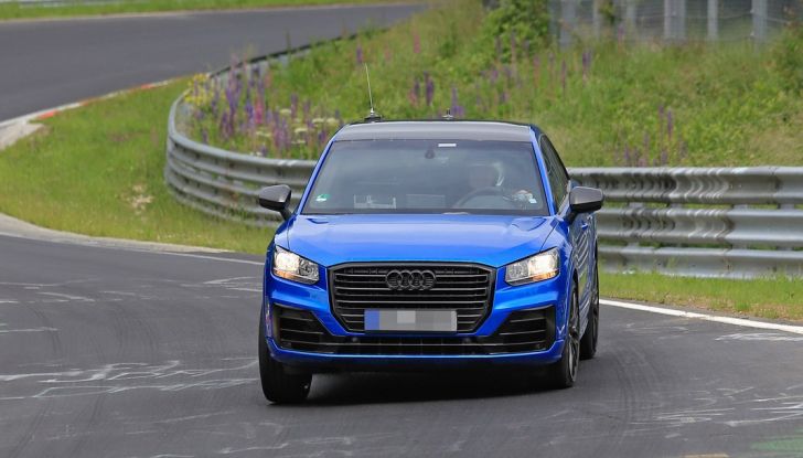 Audi SQ2 2017: le prime foto al Nürburgring - Foto 2 di 7