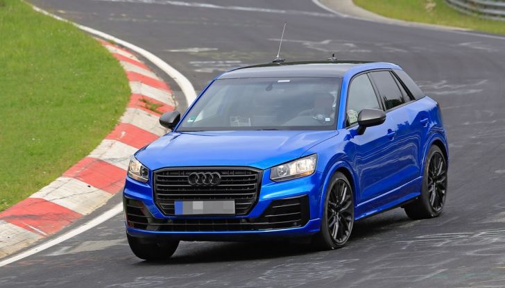 Audi SQ2 2017: le prime foto al Nürburgring - Foto 1 di 7