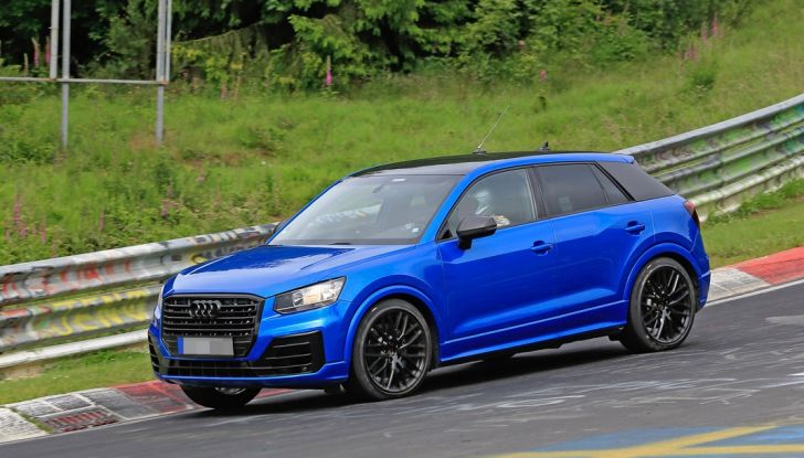Audi SQ2 2017: le prime foto al Nürburgring - Foto 4 di 7