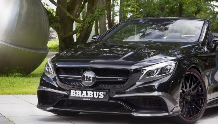Brabus 850 6.0 Biturbo, la cabrio 4 posti più veloce del mondo - Foto 7 di 17