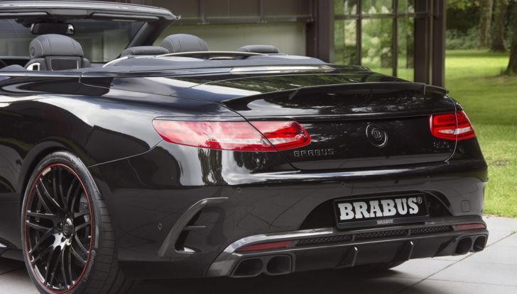 Brabus 850 6.0 Biturbo, la cabrio 4 posti più veloce del mondo - Foto 4 di 17