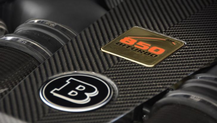 Brabus 850 6.0 Biturbo, la cabrio 4 posti più veloce del mondo - Foto 14 di 17