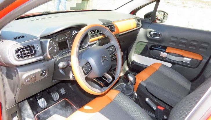 citroen C3 2016 posto guida