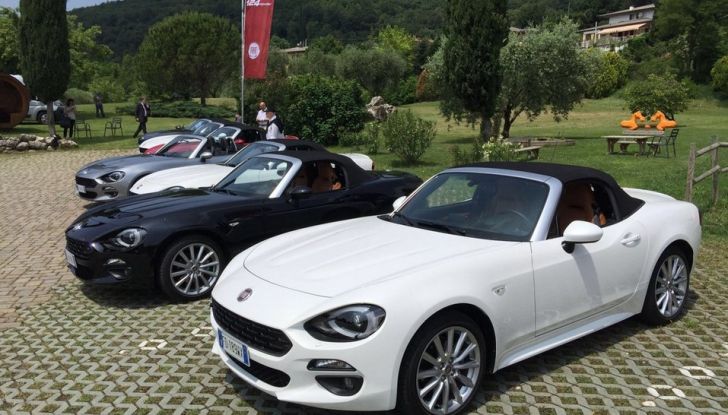 Fiat 124 Spider, colori.