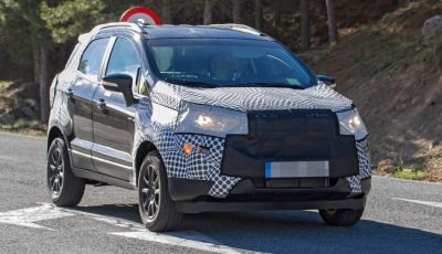 Ford EcoSport restyling: ecco le ultime foto spia