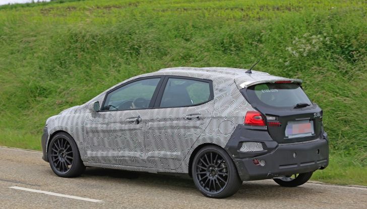 Ford Fiesta ST 2017, foto spia.