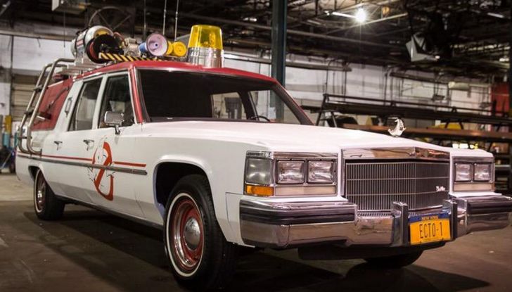 Rubata la Ecto-1 di Ghostbusters:Legacy (in realtà è nelle mani di Fabio Rovazzi!) - Foto 5 di 10