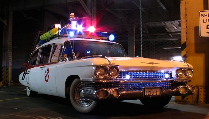Rubata la Ecto-1 di Ghostbusters:Legacy (in realtà è nelle mani di Fabio Rovazzi!) - Foto 7 di 10