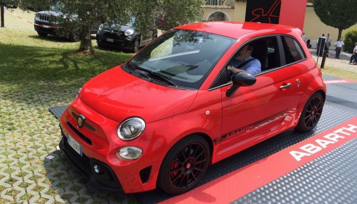 Nuova Abarth 595 prova su strada