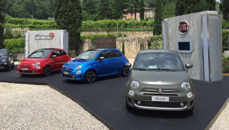 Fiat 500S, gamma.