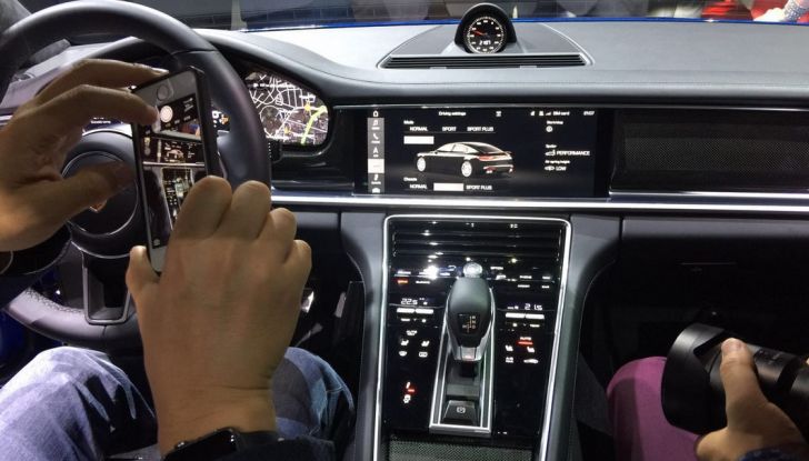 Nuova Panamera interni