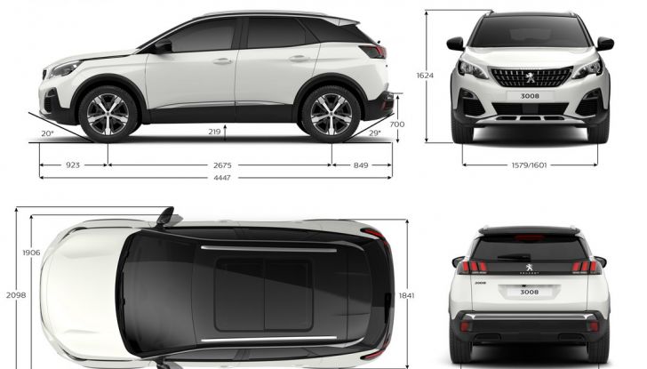 Nuovo Peugeot 3008 GT 2016, anche in versione GT Line - Foto 28 di 30