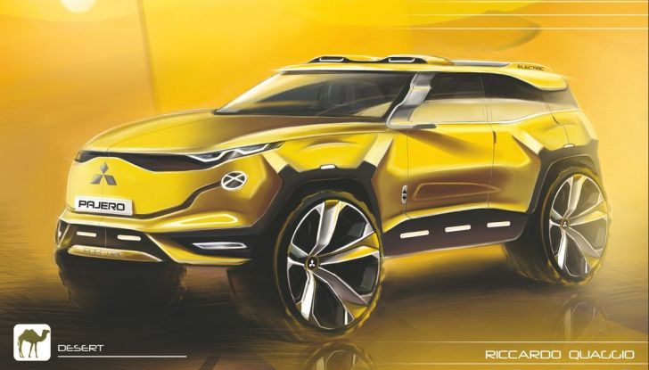 Mitsubishi Pajero 2025, il Rendering per il fuoristrada estremo - Foto 3 di 4