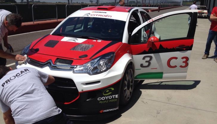 C3 Max prova in pista