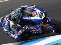 WorldSBK: il Team Aprilia Ioda Racing e il team Pata Yamaha al lavoro a Misano.