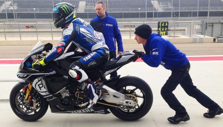 WorldSBK: il Team Aprilia Ioda Racing e il team Pata Yamaha al lavoro a Misano. - Foto 6 di 7