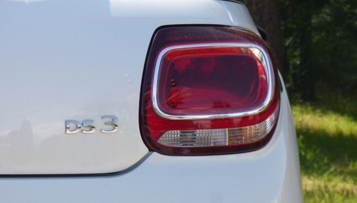 nuova DS3 Sport Chic fanale posteriore