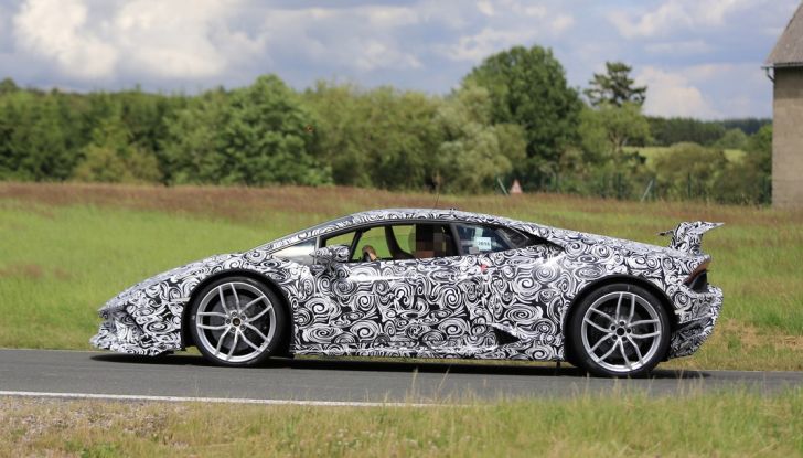 Lamborghini Huracan Superleggera 2017: le foto spia dei test al Nurburgring - Foto 12 di 20