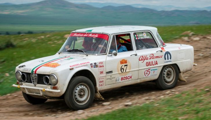 Nuova Alfa Giulia festeggia le Alfa storiche della Pechino-Parigi - Foto 4 di 6